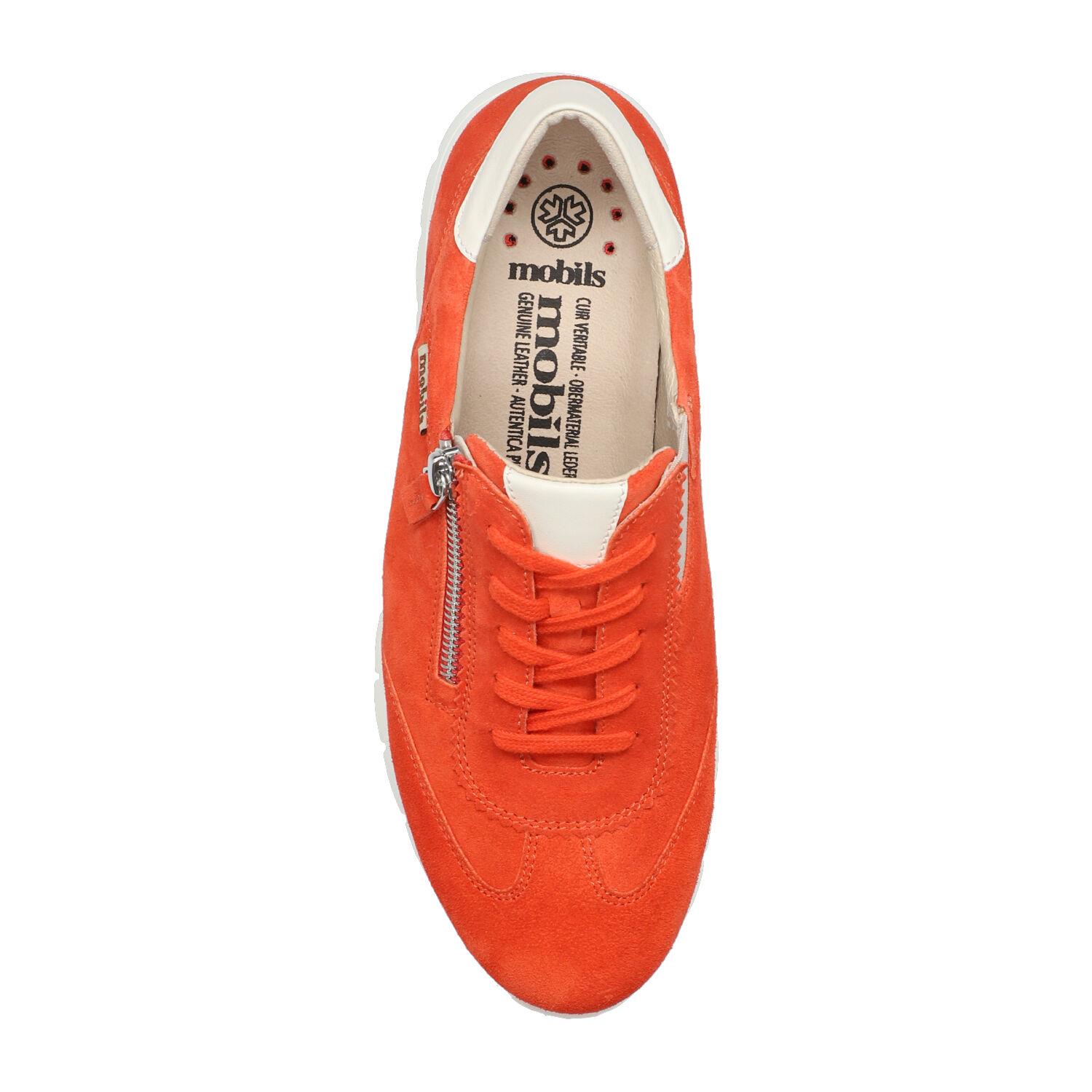 lacets femme modèle Donia Orange - Mephisto